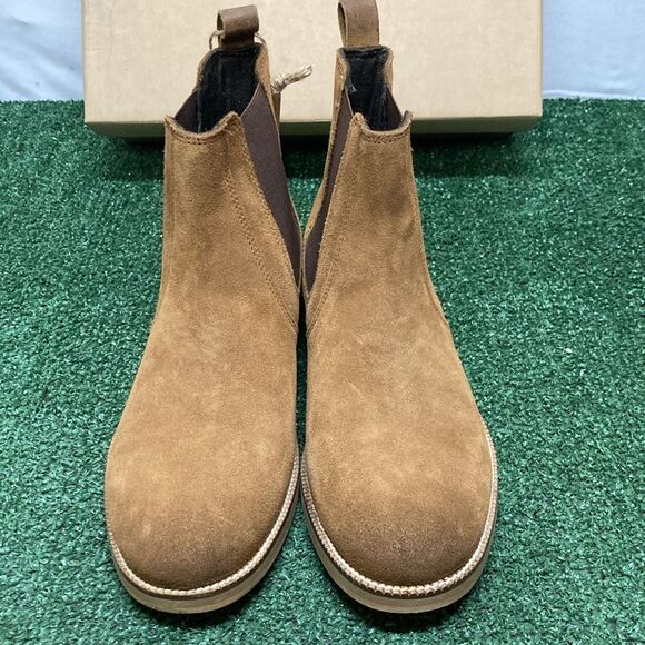 New Crevo Tan Suede Chelsea Boots with memory foam men’s size 9 (OKPM-07-018) - Picture 2 of 9